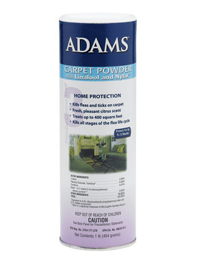 Adams Carpet Powder with Linalool & Nylar