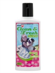 Aristopet Clean and Fresh Flea & Tick Shampoo plus Conditioner