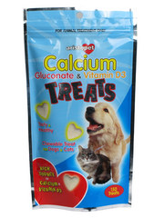 Aristopet Calcium Gluconate & Vitamin D3 Treats for Dogs & Cats