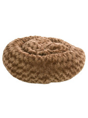 Cozy Couture Plush Donut Pet Bed