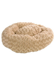 Cozy Couture Plush Donut Pet Bed