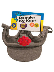 Doggles K9 Kap - Gray with Paw