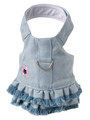 Doggles Blue Denim Harness Dress