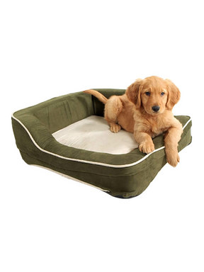 Dolce Vita Therabed Heated Rectangular Pet Bed