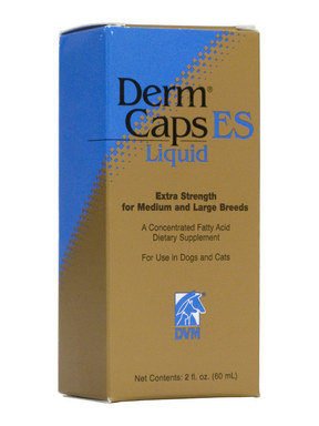 DVM Derm Caps ES Liquid for Medium & Large Breeds