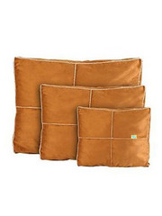 Happy Tails Reversible Shaggy Suede Pillow Bed