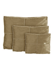 Happy Tails Reversible Shaggy Suede Pillow Bed