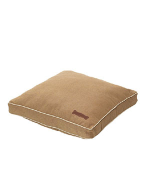 Jax and Bones Classic Custom Square Pillow Bed - Chai