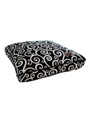 Jax and Bones Classic Custom Square Pillow Bed - Curly