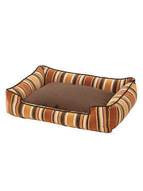 Jax and Bones Autumn Flocked Fabric Lounge Bed