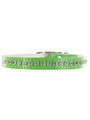 Kakadu Pet Hollywood Leather Collar with Diamonds