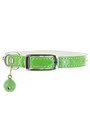 Kakadu Pet Hollywood Leather Collar with Diamonds View 1