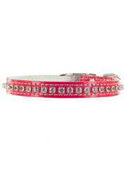 Kakadu Pet Hollywood Leather Collar with Diamonds
