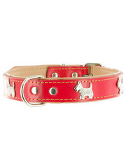 Kakadu Pet Run Scotty Run Decorative Leather Collar