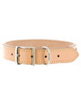 Kakadu Pet Paw Print Decorative Leather Collar