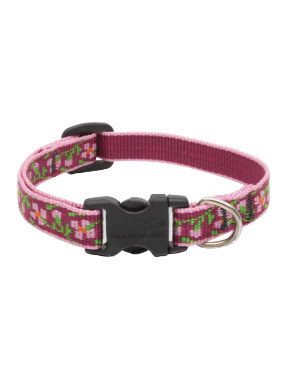 Lupine Cherry Blossom Dog Collar