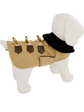 New York Dog Wool Toggle Coat