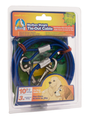 Penn Plax Medium Weight Tie-Out Cable