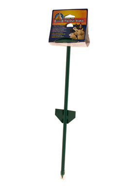 Penn Plax Straight Dome Top Tie-Out Stake