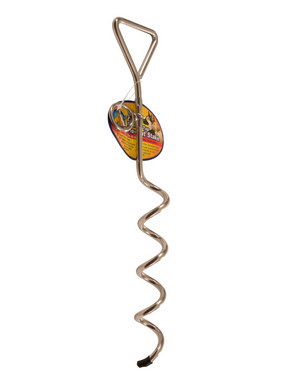 Penn Plax Penn Plax Spiral Triangle Top Tie-Out Stake