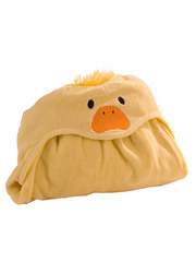Pet Edge Casual Canine Barnyard Friends Hooded Towel