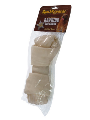Pet Edge Ranch Rewards Natural Rawhide Bones