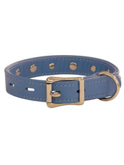 PJ Fox Topgrain Leather Collar with Diamonds