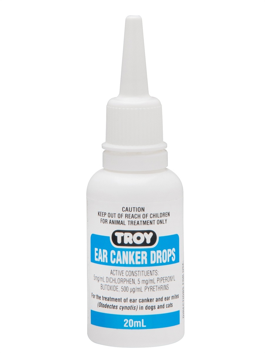 Troy Ear Canker Drops at Pet Shed